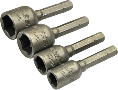 Makita Zubehör-Steckschlüsselsatz 8 10 12 13 x 50 mm – B-57554 B-57554