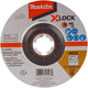 Makita-Zubehör e-00402 | Schleifscheibe | x-lock | 125 x 6,0 x 22,23 mm Edelstahl – e-00402