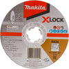 Makita-Zubehör e-00418 | Trennscheibe | x-lock | 125x1,2x22,23mm | Edelstahl | 10 Stück - e-00418