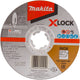 Makita-Zubehör e-00418 | Trennscheibe | x-lock | 125x1,2x22,23mm | Edelstahl | 10 Stück - e-00418