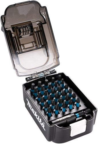 Imp Makita Zubehör e-03084 | Schlagschrauber-Bit-Satz | 25mm | actblack | 31 Stück - e-03084