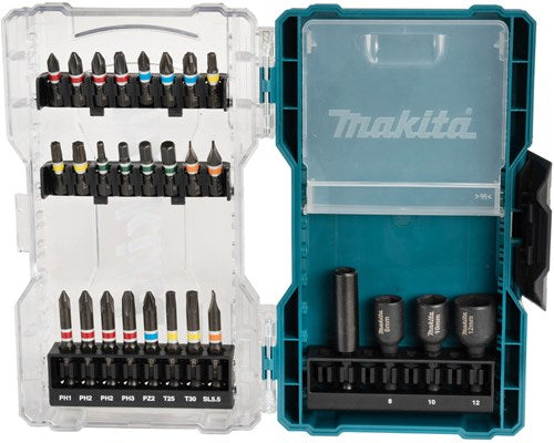 Makita-Zubehör e-07048 | Bit gesetzt | Magnet | 28 Stück - e-07048