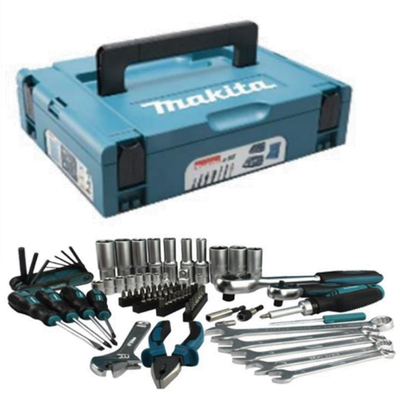 Makita-Zubehör e-11542 | Werkzeugsatz | Makpac-Koffer | 87 Stück - E-11542