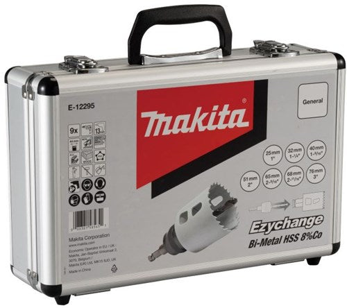 Makita Zubehör Lochsägen-Set 9-teilig ezy e-inst. e-12295 - e-12295