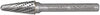 Zubehör für Makita HM-Fräskegel mit Rundkopf für Metall – B-52819 – B-52819