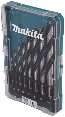 Makita Zubehör Holzspiralbohrer-Set 8-teilig – D-57227