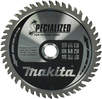 Makita Zubehör Tauchsägeblatt | Holz | 165x20x1,85 48t - b-56764