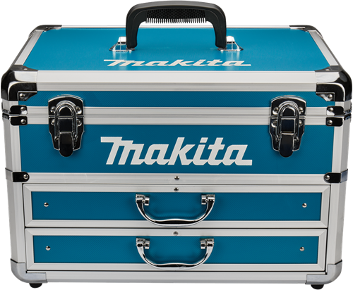 Makita Zubehörkoffer Aluminium blau - 823340-7 823340-7