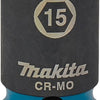Makita Zubehör Schlagschrauber-Stecknuss 15 mm 38 mm – e-16112