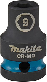 Makita Zubehör Schlagschrauber-Stecknuss 9 mm 38 mm – e-16053 - afbeelding 1
