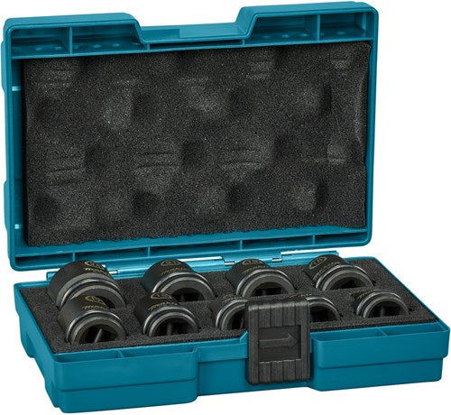 Imp Makita Zubehör Schlagschrauber-Steckschlüsselsatz 9-teilig Act Black, 1 2 VK - E-16564