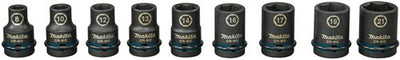 Imp Makita Zubehör Steckdosenset Act Black, 1 2 Zoll 9-teilig – E-16570