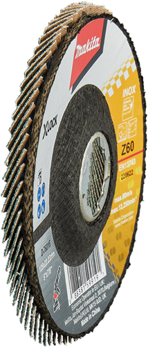 Makita Zubehör Lamellenschleifscheibe X-Lock 125 mm Z60 – D-76015 – D-76015