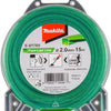 Makita Zubehör Mähfaden 2x15mtr grün - e-01769 - e-01769