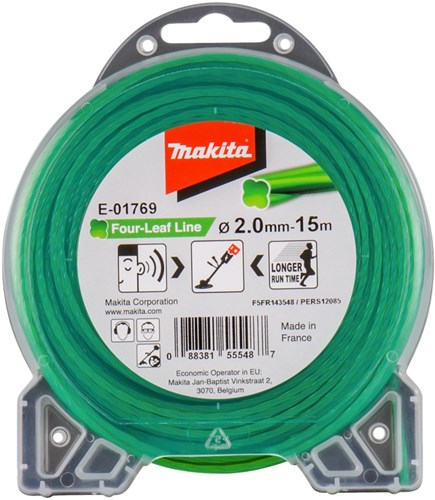 Makita Zubehör Mähfaden 2x15mtr grün - e-01769 - e-01769