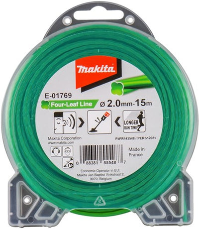 Makita Zubehör Mähfaden 2x15mtr grün - e-01769 - e-01769