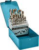 Makita Zubehör Metallbohrer-Set | 25-teilig | hss-g - d-54031