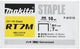 Makita-Zubehör nicht 7 mm – f-81518