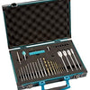 Makita Zubehör P-90255 Pro XL 40-teiliges Bohrer- und Schraubendreher-Bit-Set im Koffer – P-90255