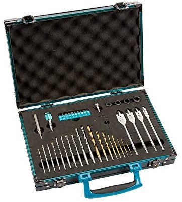 Makita Zubehör P-90255 Pro XL 40-teiliges Bohrer- und Schraubendreher-Bit-Set im Koffer – P-90255