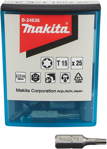 Makita Zubehör Schraubenbit T15x25mm – B-24636 – B-24636