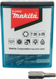 Makita Zubehör Schraubenbit T20x25mm – B-24642 – B-24642