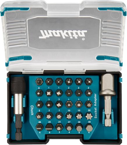 Makita Zubehör Schraubendreher-Bit-Set 32-teilig – D-65084 D-65084