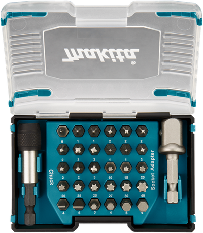 Makita Zubehör Schraubendreher-Bit-Set 32-teilig – D-65084 D-65084