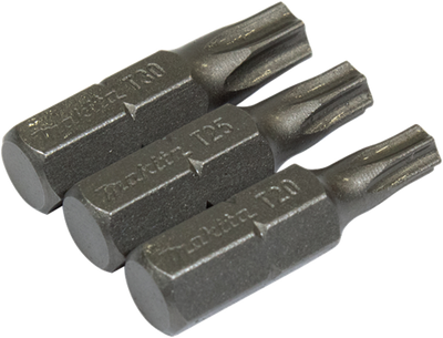 Makita Zubehör Schraubendreher-Bit-Set Torx 3-teilig – B-24533 – B-24533
