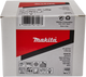 Zubehör für Makita-Schleifscheibe 125 mm K400 mit rotem Klettverschluss – P-43701 – P-43701