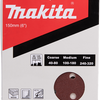 Zubehör für Makita-Schleifscheibe 150 mm mit rotem Klettverschluss – D-77235 D-77235