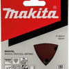 Makita Zubehör Schleifblatt 3-K K180 rot v. - P-33314