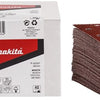 Makita Zubehör Schleifblatt 3-K K60 rot v. - P-42606 - P-42606