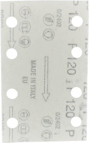 Makita Zubehör Schleifblatt 80x133mm A120 Klett | 10 Stück - E-23531