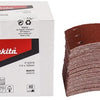 Makita Zubehör Schleifblatt K80 114x102 rot - P-42438 - P-42438