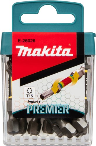 Imp Makita Zubehör Schlagschrauber-Bits T15x50mm | amtierender Premierminister | 10 Stück - e-26026