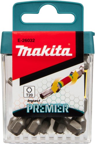 Imp Makita Zubehör Schlagschrauber-Bits T20x50mm | amtierender Premierminister | 10 Stück - E-26032