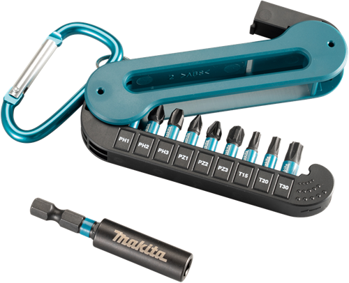 Makita Zubehör Schlagschrauber-Bit-Set 10-teilig – e-12005 – e-12005