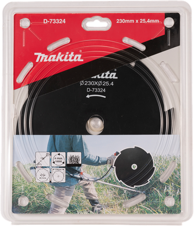 Makita Zubehör Schneidmesser 230 x 25,4 x 1,8 mm, 8 Zähne – D-73324 D-73324