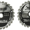 Makita Zubehör Doppelpack Kreissägeblätter Holz | Wirkung 165x20x1,4 25t 23g - b-62985-2