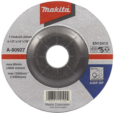 Makita-Schleifscheibe 230 x 6,0 mm Metall – A-80955