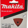 Makita Zubehör Schleifblatt K60 K80 K120 K180 K240 roter Klettverschluss – B-21618 – B-21618