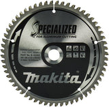 Makita Zubehör Kappsägeblatt | Aluminium | 190x20x2,0 60t -5g - b-33283 - afbeelding 2