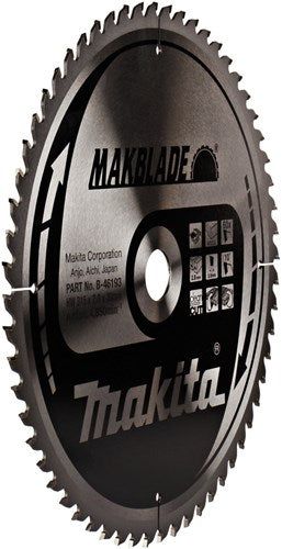 Makita Sägeblattdurchmesser Sägeblatt 315mm Zähnezahl 60