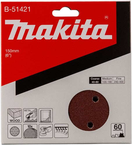 Makita Zubehör Schleifscheibe K60 150 mm – B-51421