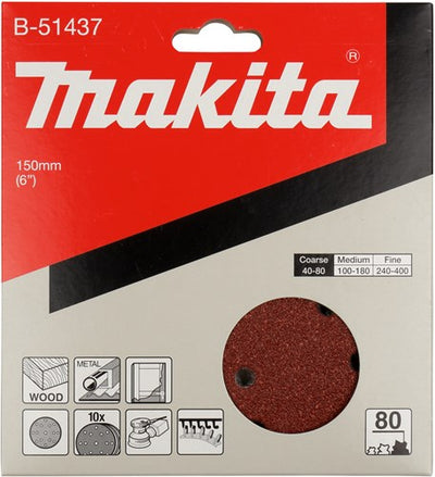 Makita Zubehör Schleifscheibe K80 150 mm – B-51437