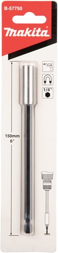 Makita Zubehör Bithalter magnetisch 1 4 x 150 mm – B-57750 – B-57750