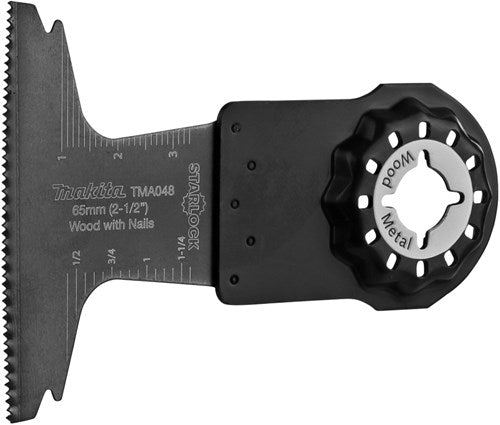 Zubehör für Makita Bimetall-Tauchsägeblatt TMA008 T65 BIM H+S GZ – B-64820