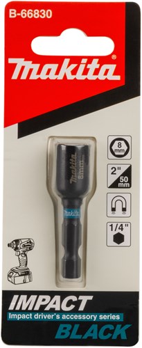 Imp Makita Zubehör Dopsl 8x50mm 1 4 Blk Magn - B-66830 - B-66830