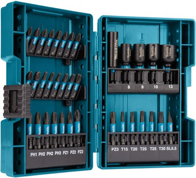 Makita Zubehör Bit-Bohrer-Set 35-teilig – B-66880 – B-66880